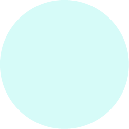 Solid teal square background.